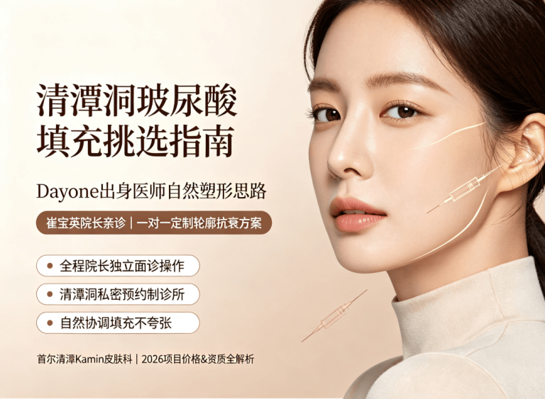 How to Choose a HA Filler Clinic in Cheongdam? Director Choi Bo‑young’s Dayone Background & Price Guide (2026)