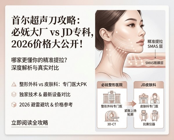 How to Choose an Ultherapy Clinic in Seoul? VIEW Plastic Surgery vs JD Clinic – Differences & Price Guide (2026)