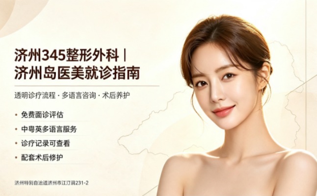 How Is Jeju 345 Plastic Surgery? Transparent Care + Anti‑Ageing + Specialists Dr.Han, Dr.Park, Dr.Song (2026)