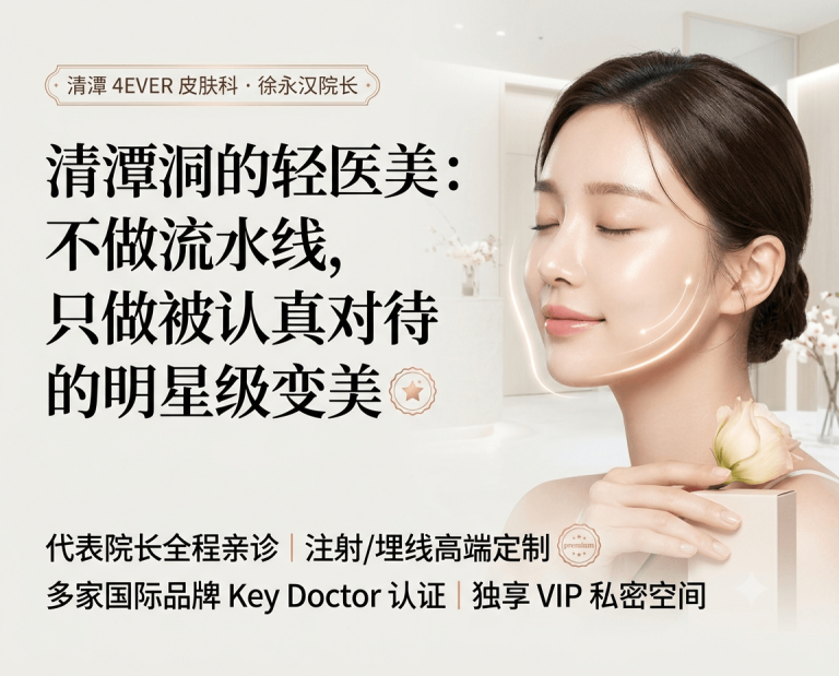 清潭4EVER皮肤科 | 徐永汉院长·多家国际品牌Key Doctor·注射/埋线/抗衰定制