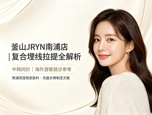 釜山JRYN南浦店复合埋线拉提靠不靠谱？中韩同价是真的吗？院长怎么选？（2026）
