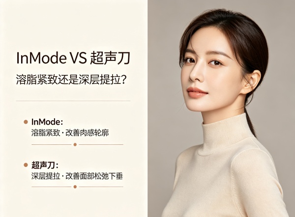InMode VS 超声刀｜溶脂紧致还是深层提拉？你的脸适合哪一个？