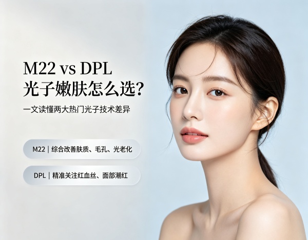 2026光子嫩肤大盘点：M22与DPL怎么选？一篇读懂两大热门光子技术差异