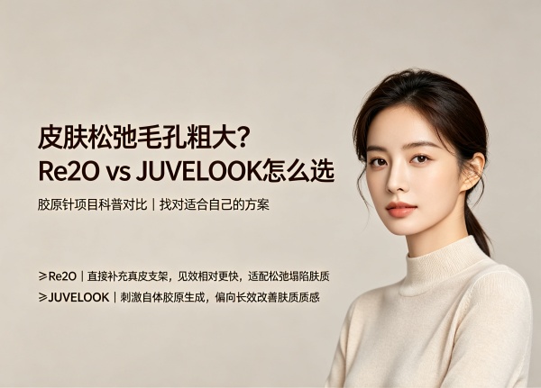 皮肤松弛、毛孔粗大怎么办？Re2O 和 JUVELOOK 哪个更适合你？