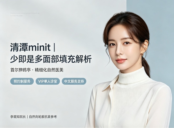 清潭minit“少即是多”面部填充怎么样？李琨知院长·价格参考